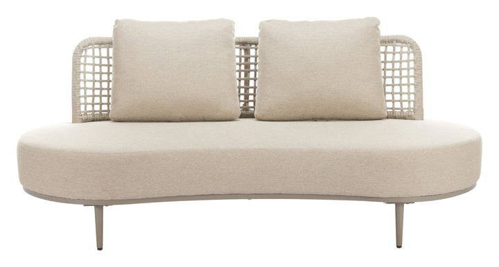 SwayLiving Ruhe Sofa Beige OUTDOOR SOFAS + SECTIONALS
