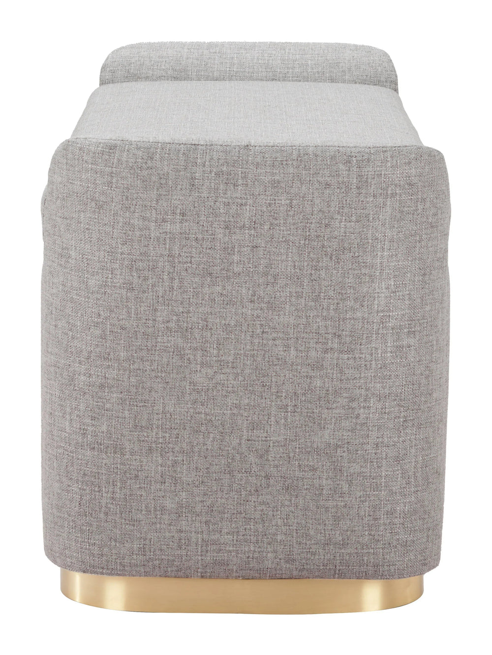 SwayLiving Dobo Storage Bench Gray BENCHES