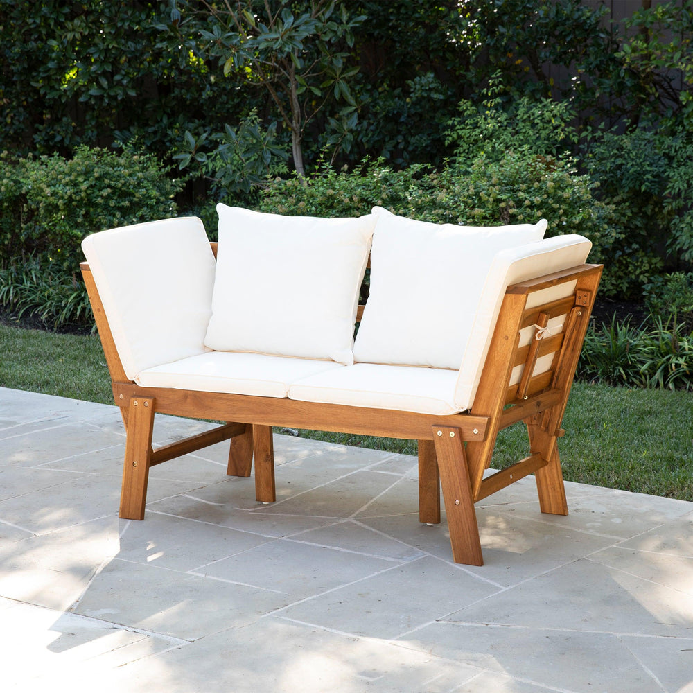 SwayLiving Holly & Martin Dolavon Outdoor Convertible Lounge Chair OUTDOOR CHAISE LOUNGES