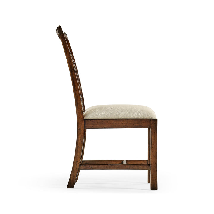 SwayLiving Buckingham Chippendale Mahogany Side Chair - Set Of 2 DINING CHAIRS