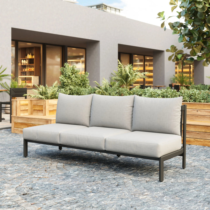 SwayLiving Horizon Sofa Gray OUTDOOR SOFAS + SECTIONALS