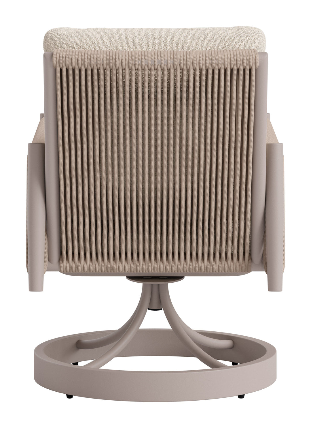 Rivan Swivel Dining Chair Beige
