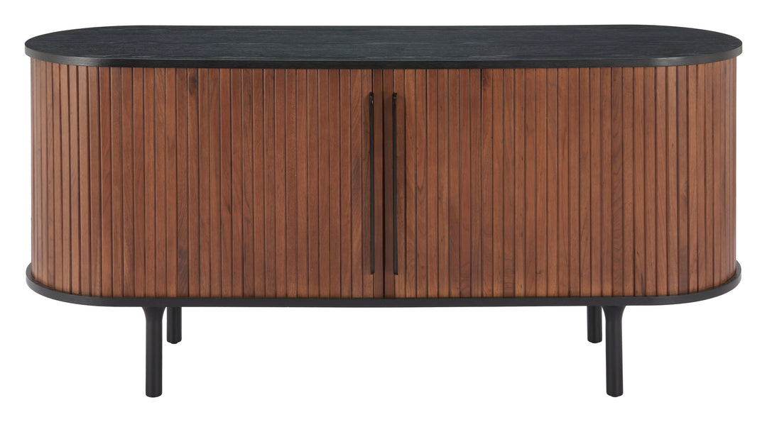 SwayLiving Koriana Sideboard Black & Walnut SIDEBOARDS + CREDENZAS