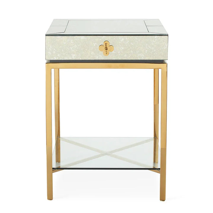 SwayLiving Delphine Tall Side Table ACCENT TABLES