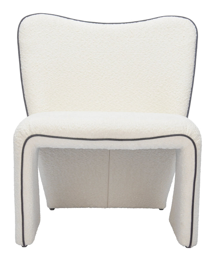 SwayLiving Novo Accent Chair Ivory ACCENT + LOUNGE CHAIRS