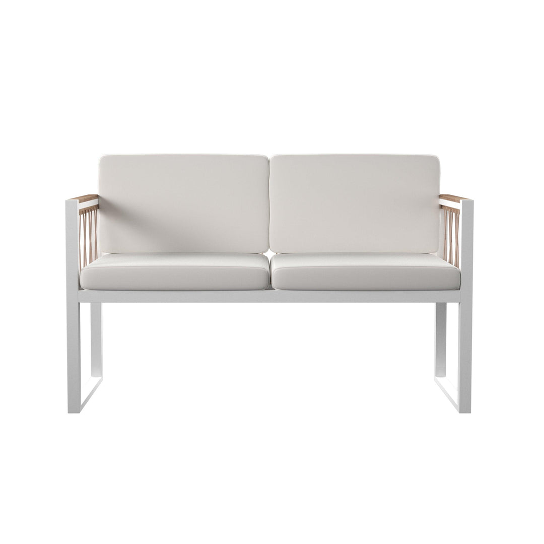 SwayLiving Wallmond Cushioned Outdoor Loveseat/Settee OUTDOOR CHAISE LOUNGES