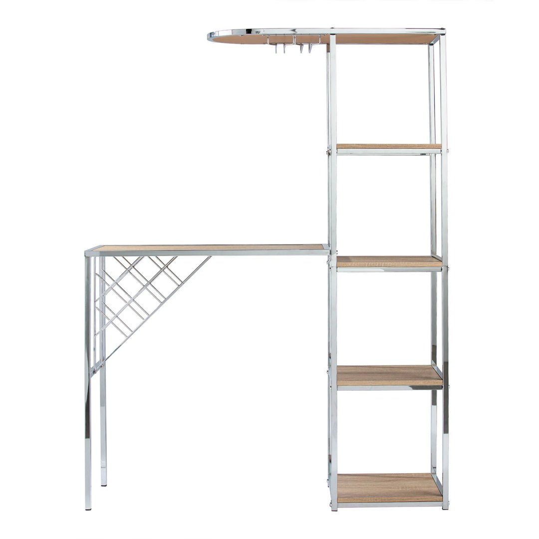 SwayLiving Northdom Serving Table w/ Bar Storage BAR + BAR CARTS
