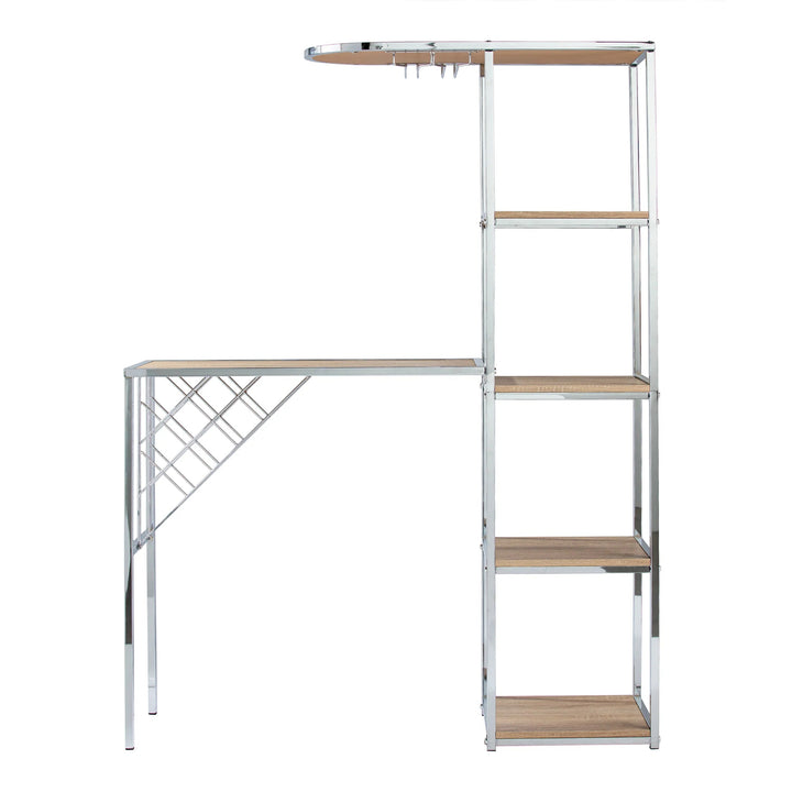 SwayLiving Northdom Serving Table w/ Bar Storage BAR + BAR CARTS