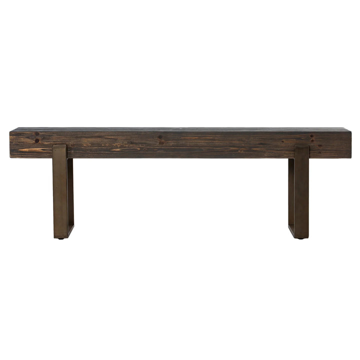 SwayLiving Dunlin Rustic Industrial Bench BENCHES