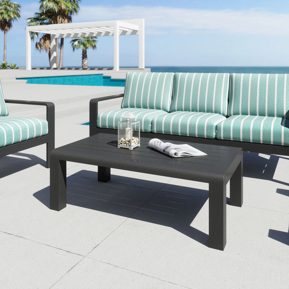 SwayLiving Rolig Coffee Table Black OUTDOOR COFFEE TABLES
