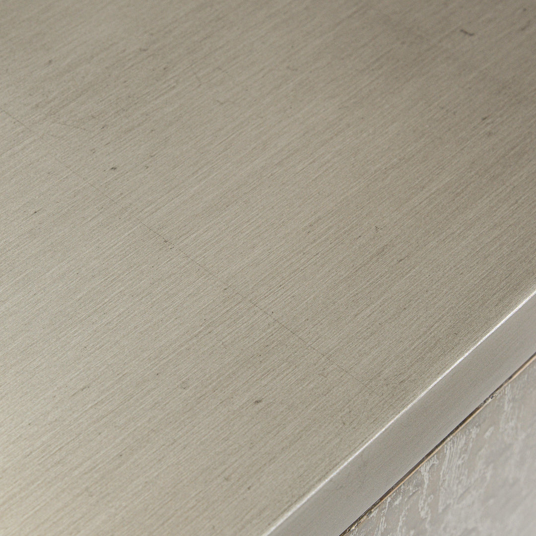 River's Edge Silver Credenza