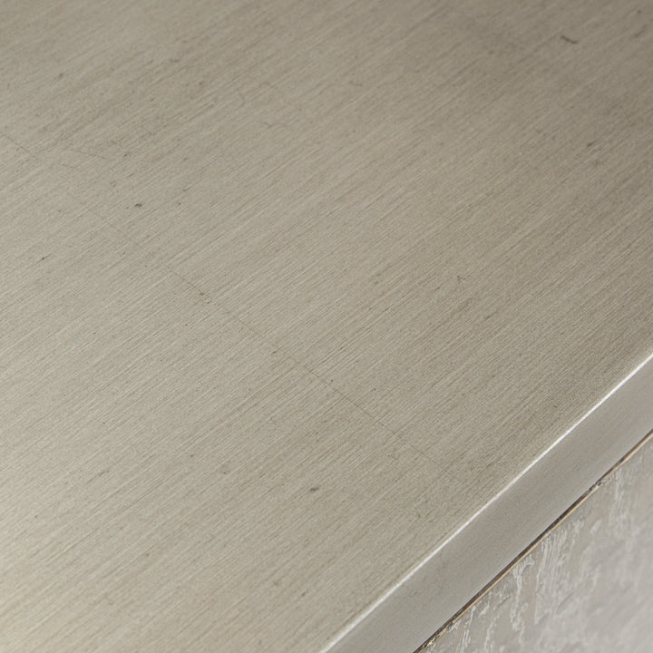 River's Edge Silver Credenza