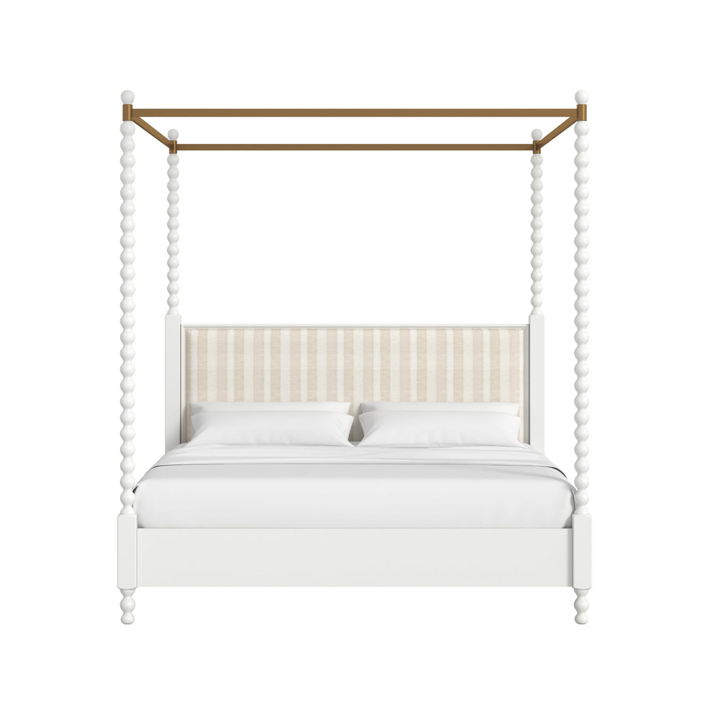 Haven KG Uph Canopy Poster Bed