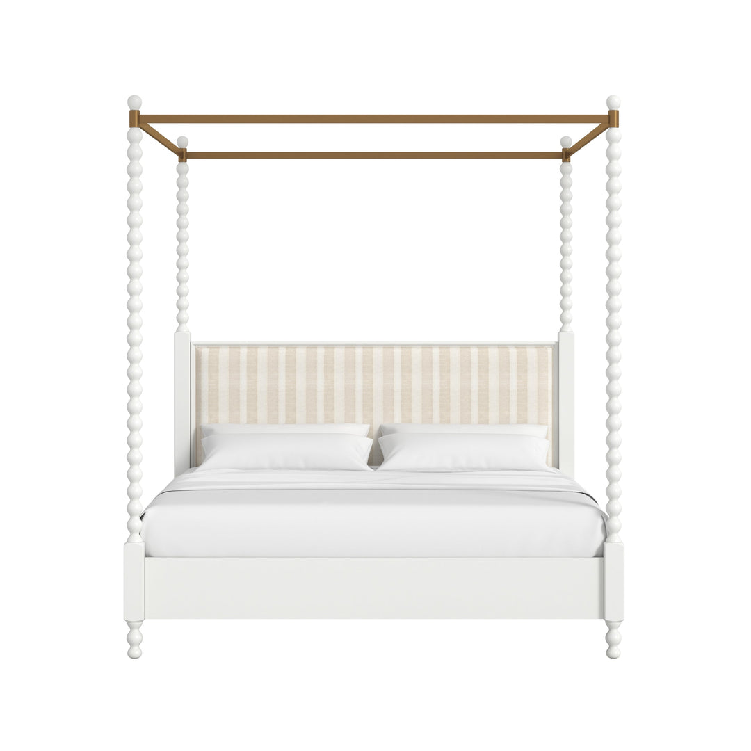 Haven KG Uph Canopy Poster Bed