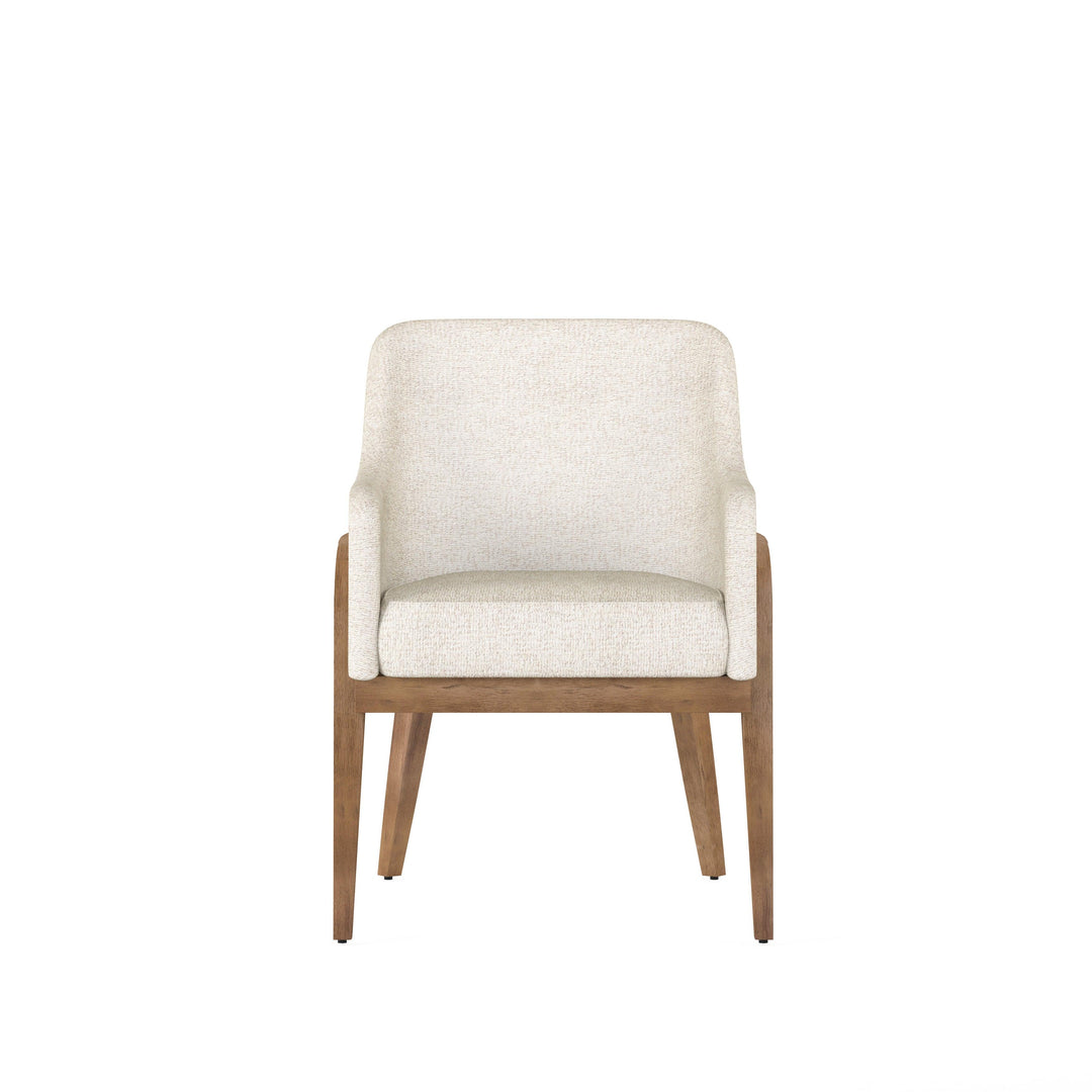 SwayLiving Portico Upholstered Arm Chair - Set of 2 DINING CHAIRS