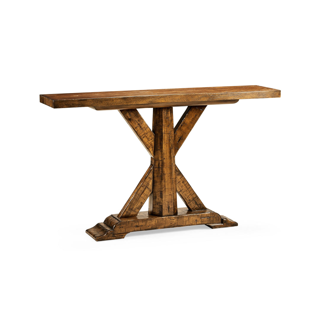 SwayLiving Casually Country Rectangular Console Table CONSOLE TABLES