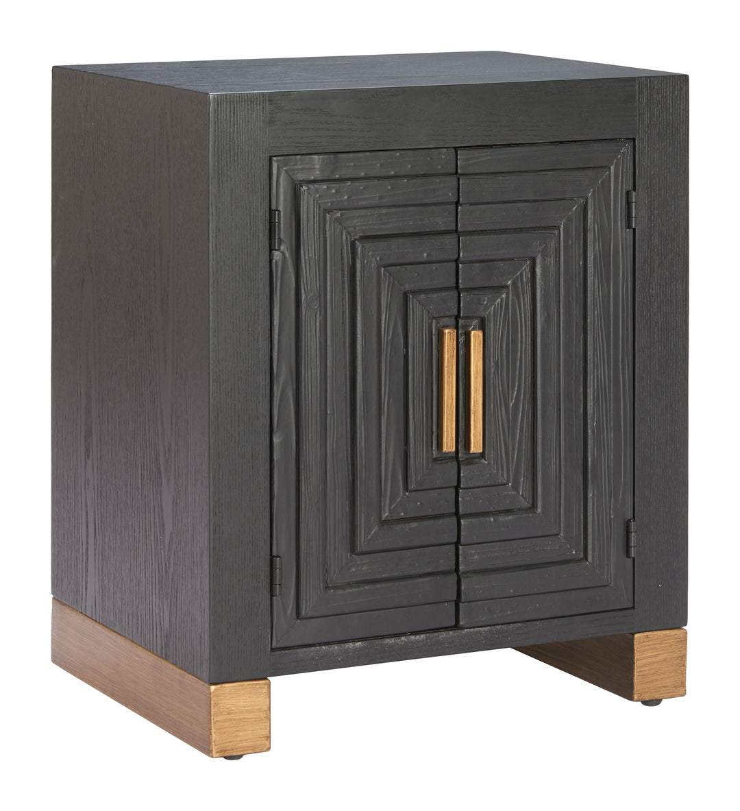 Trazo Side Table Black