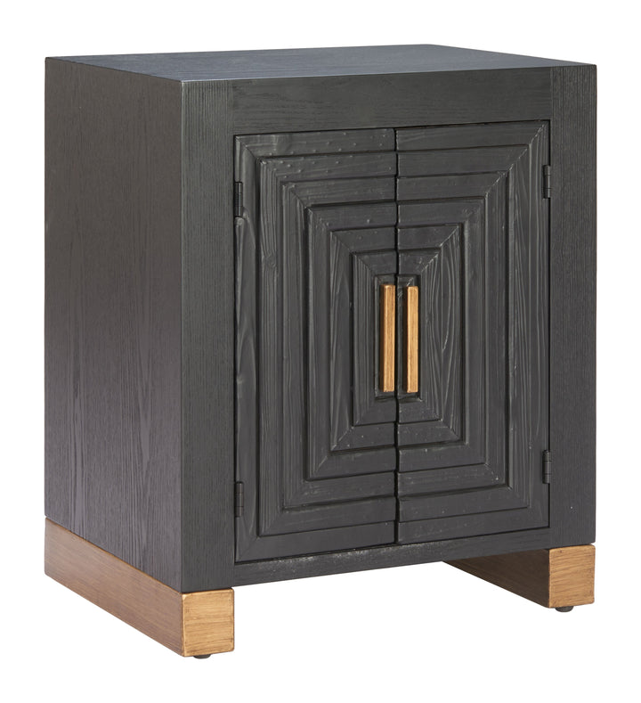 Trazo Side Table Black