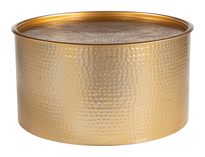 Coldveil Storage Coffee Table Gold