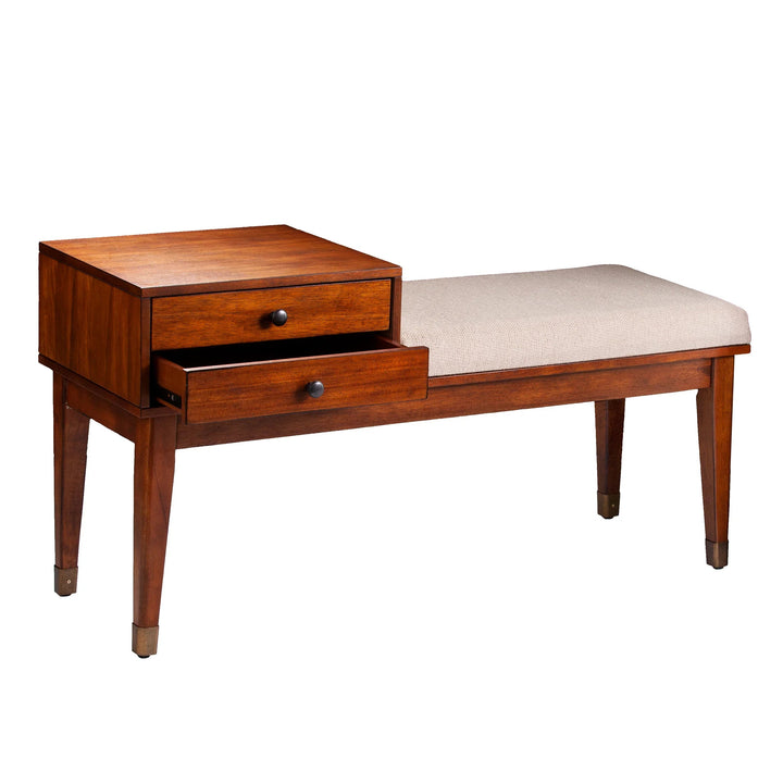 SwayLiving Rhoda Upholstered Bench with Storage BENCHES