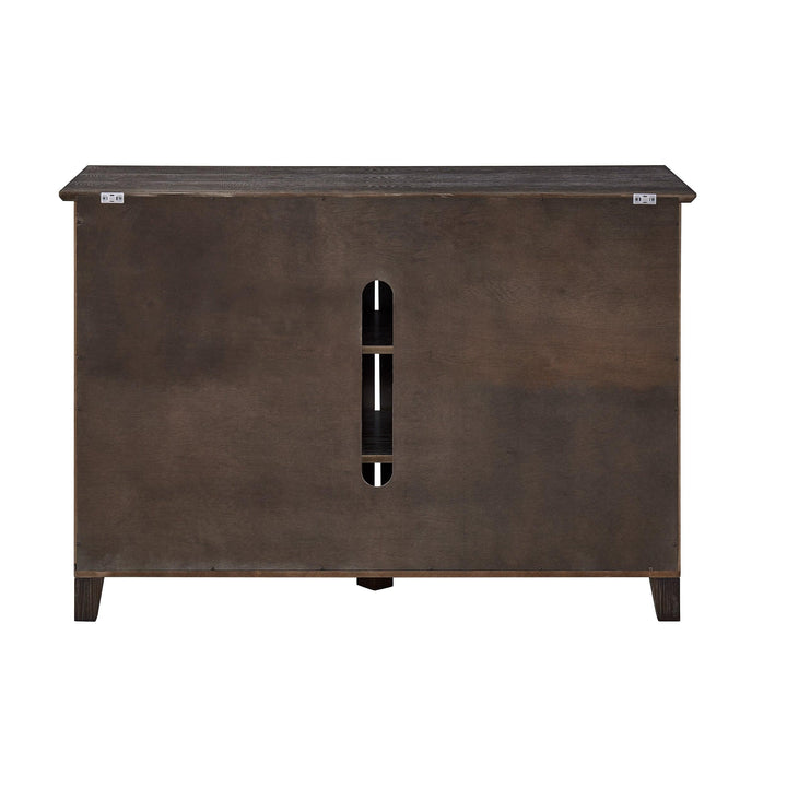 SwayLiving Holmes Barn Door TV Stand MEDIA + TV STANDS