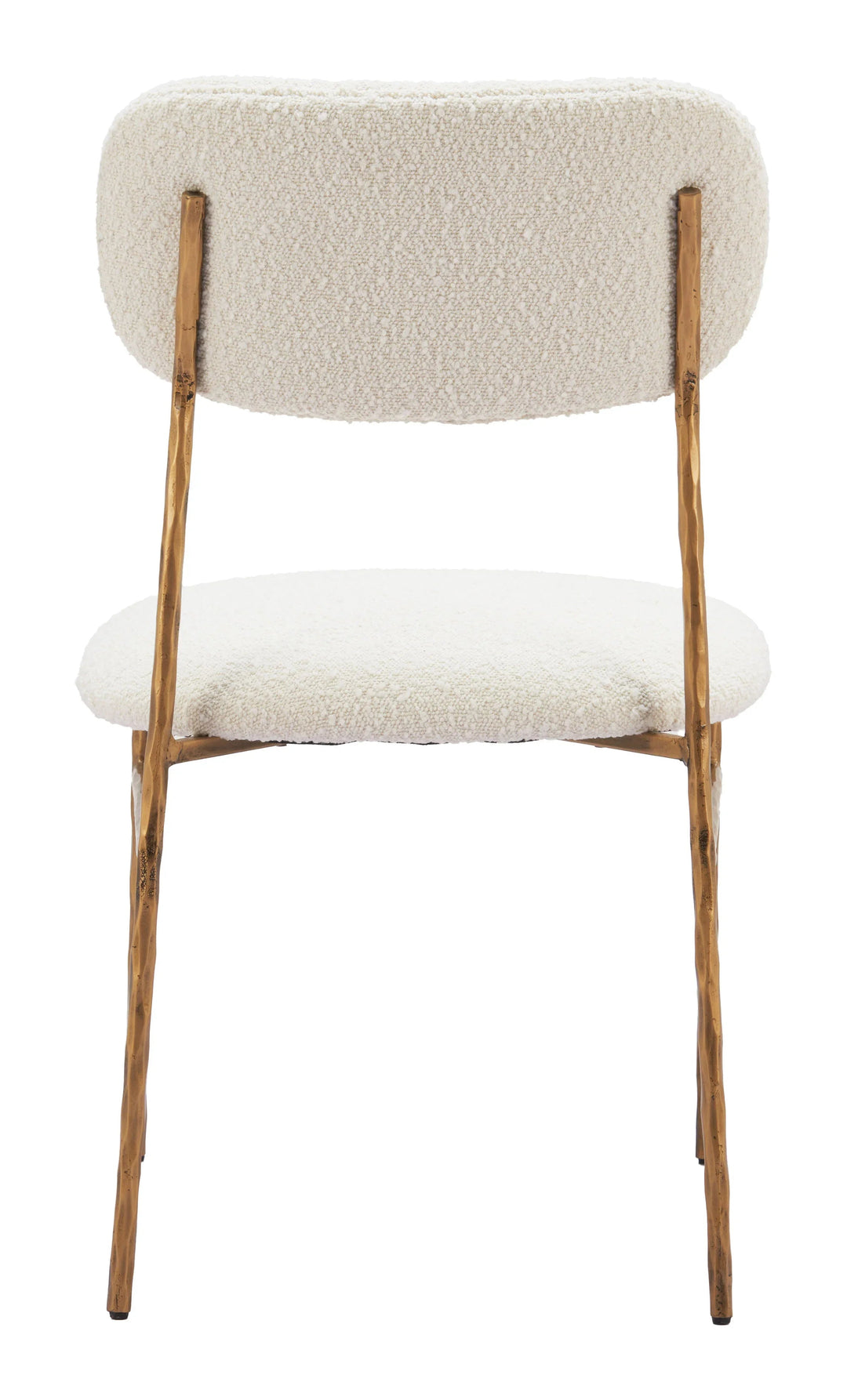 SwayLiving Sydhavnen Dining Chair Cream & Gold - Set of 2 DINING CHAIRS