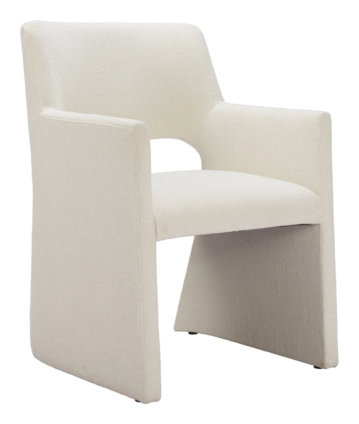 SwayLiving Minet Dining Chair Linen White - Set of 2 DINING CHAIRS