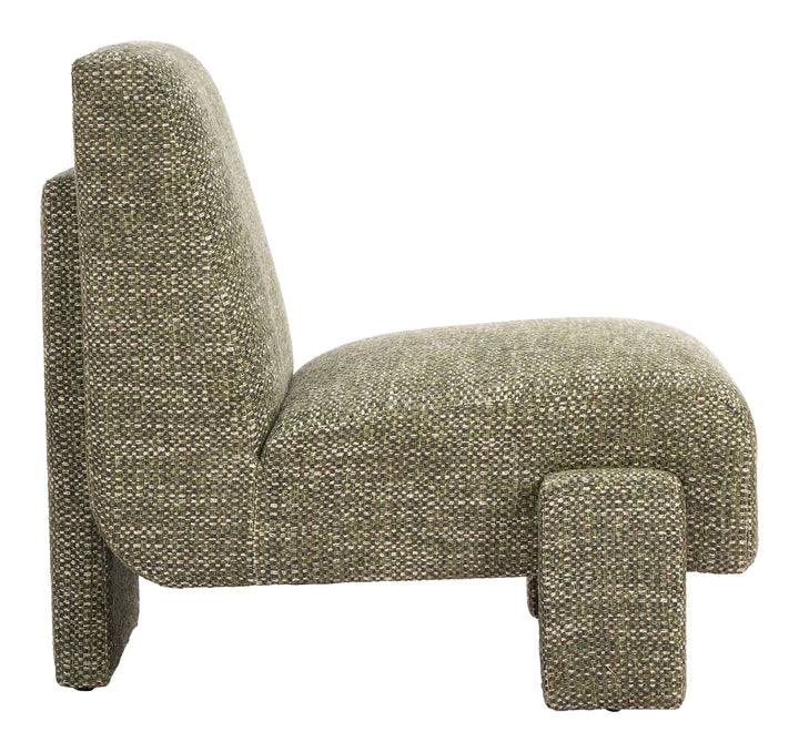 Orleen Accent Chair Checker Green
