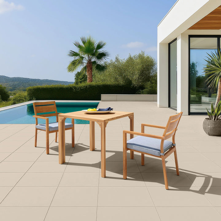 SwayLiving Riviera Extendable Dining Table Natural DINING TABLES