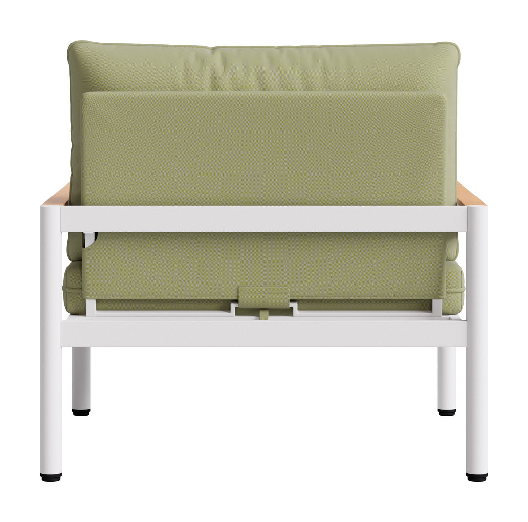 Lychee Armchair Green