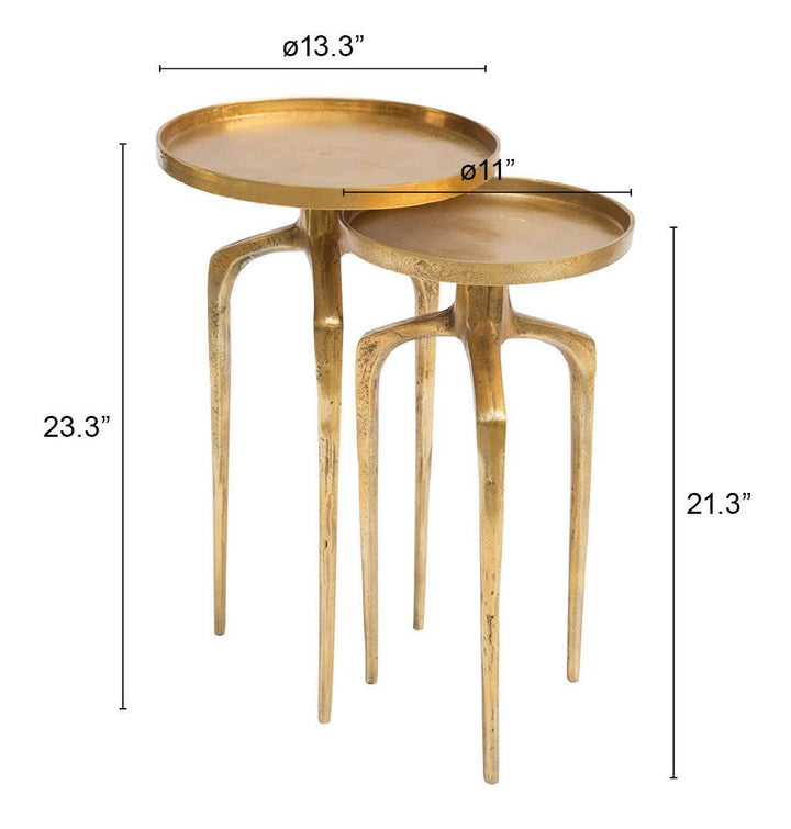 SwayLiving COMO ACCENT TABLE SET ACCENT TABLES