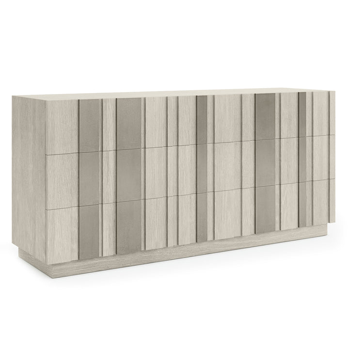 Tempo Dresser with Metal Overlay