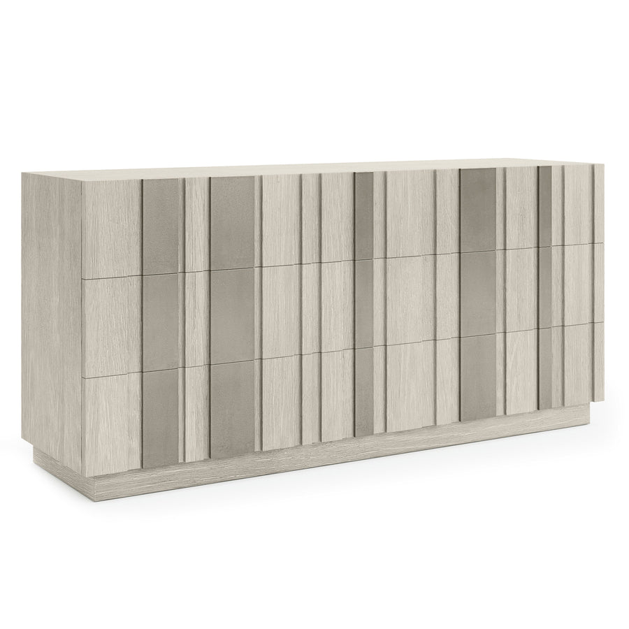 Tempo Dresser with Metal Overlay