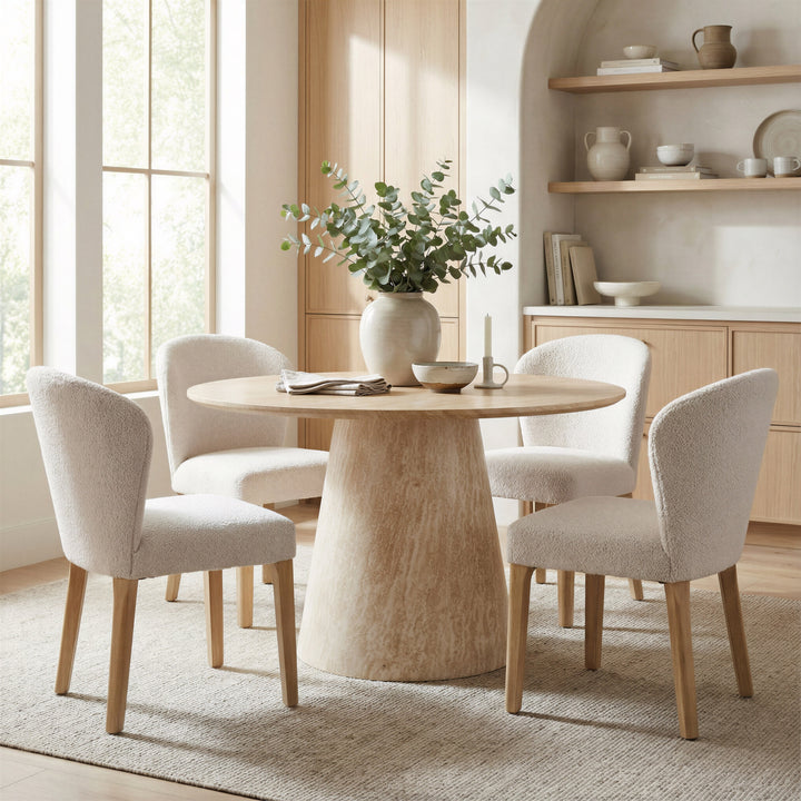 Mondstein Dining Chair (Set of 2) Ivory