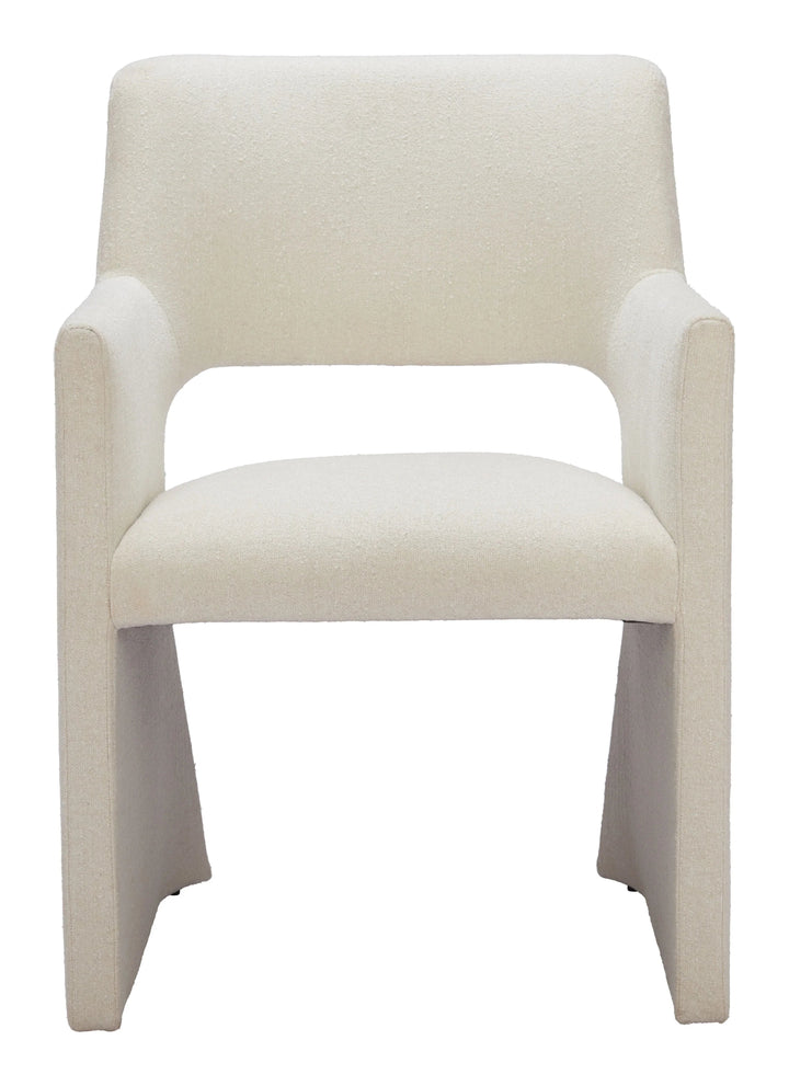 SwayLiving Minet Dining Chair Linen White - Set of 2 DINING CHAIRS