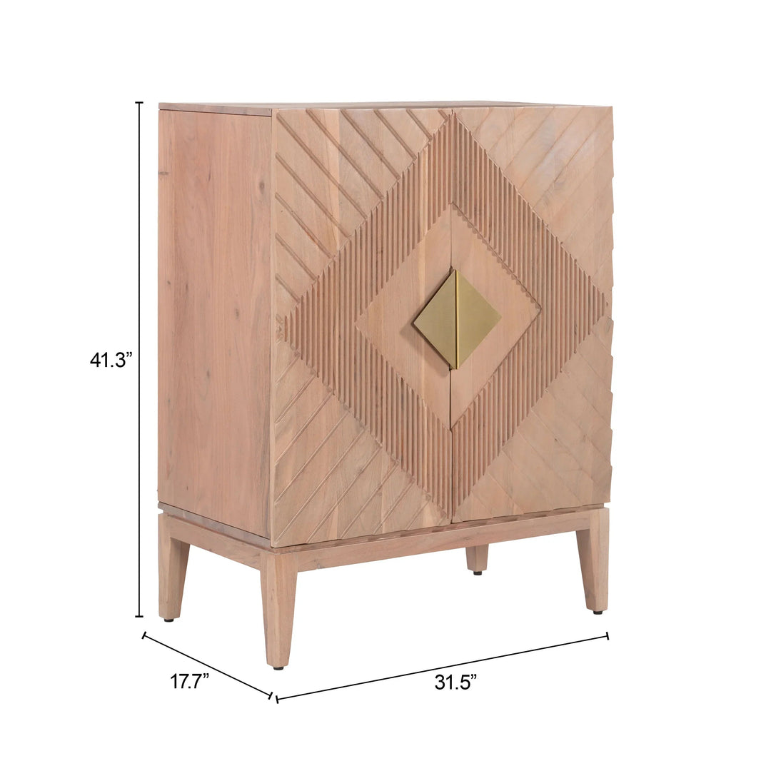 SwayLiving Hira Cabinet Natural SIDEBOARDS + CABINETS