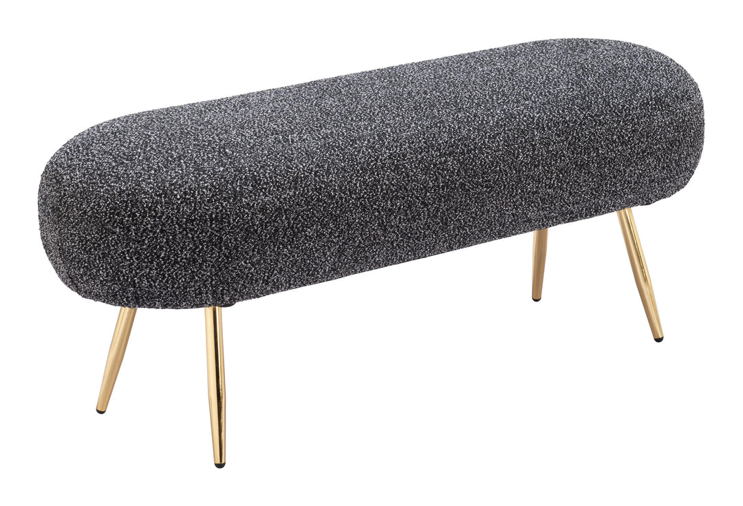 SwayLiving Creek Bench Glitter Black BENCHES