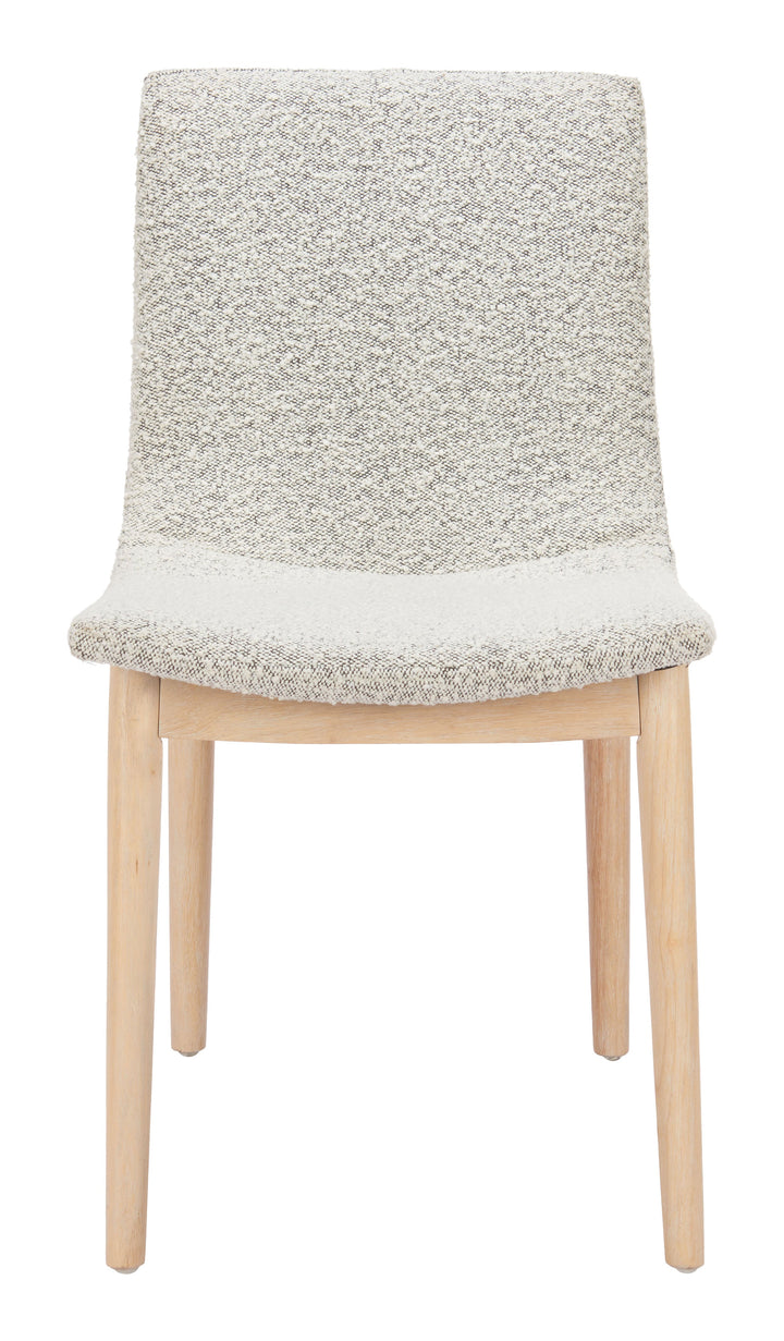 Raha Dining Chair (Set of 2) Gray & Whitewashed