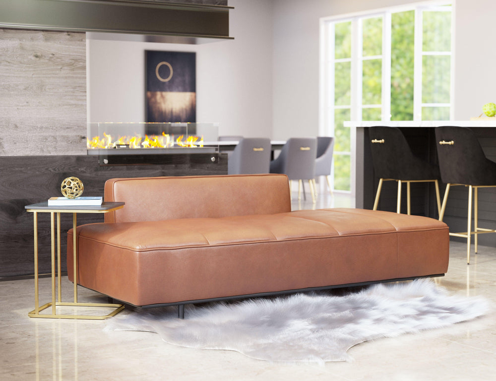 SwayLiving Confection Sofa Brown SOFAS + SECTIONALS