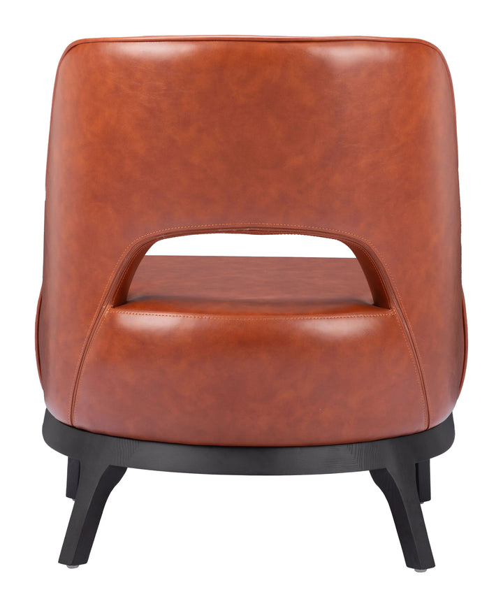 SwayLiving Mistley Accent Chair Brown ACCENT + LOUNGE CHAIRS