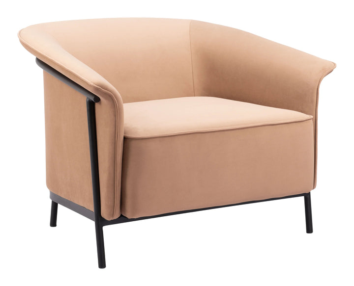 SwayLiving Burry Accent Chair Tan ACCENT + LOUNGE CHAIRS