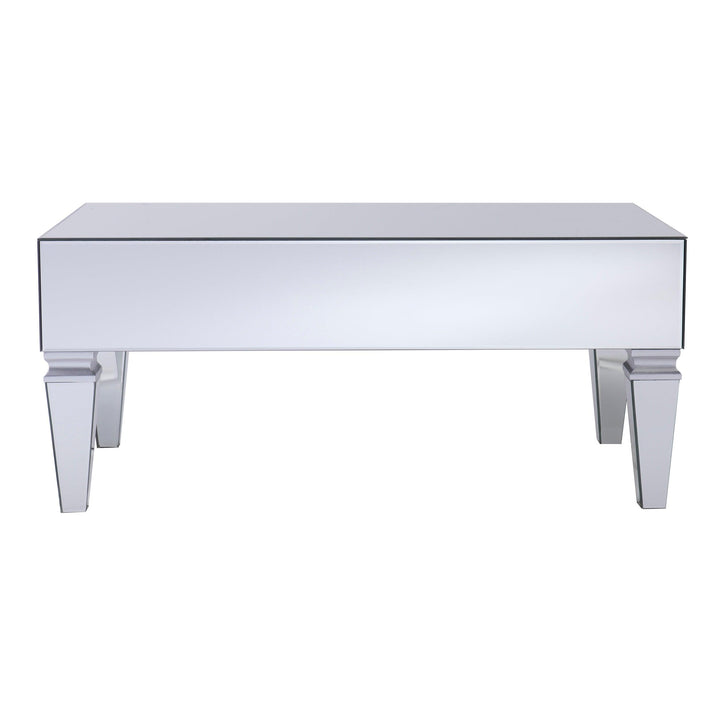 SwayLiving Darien Mirrored Coffee Table w/ Storage COFFEE TABLES