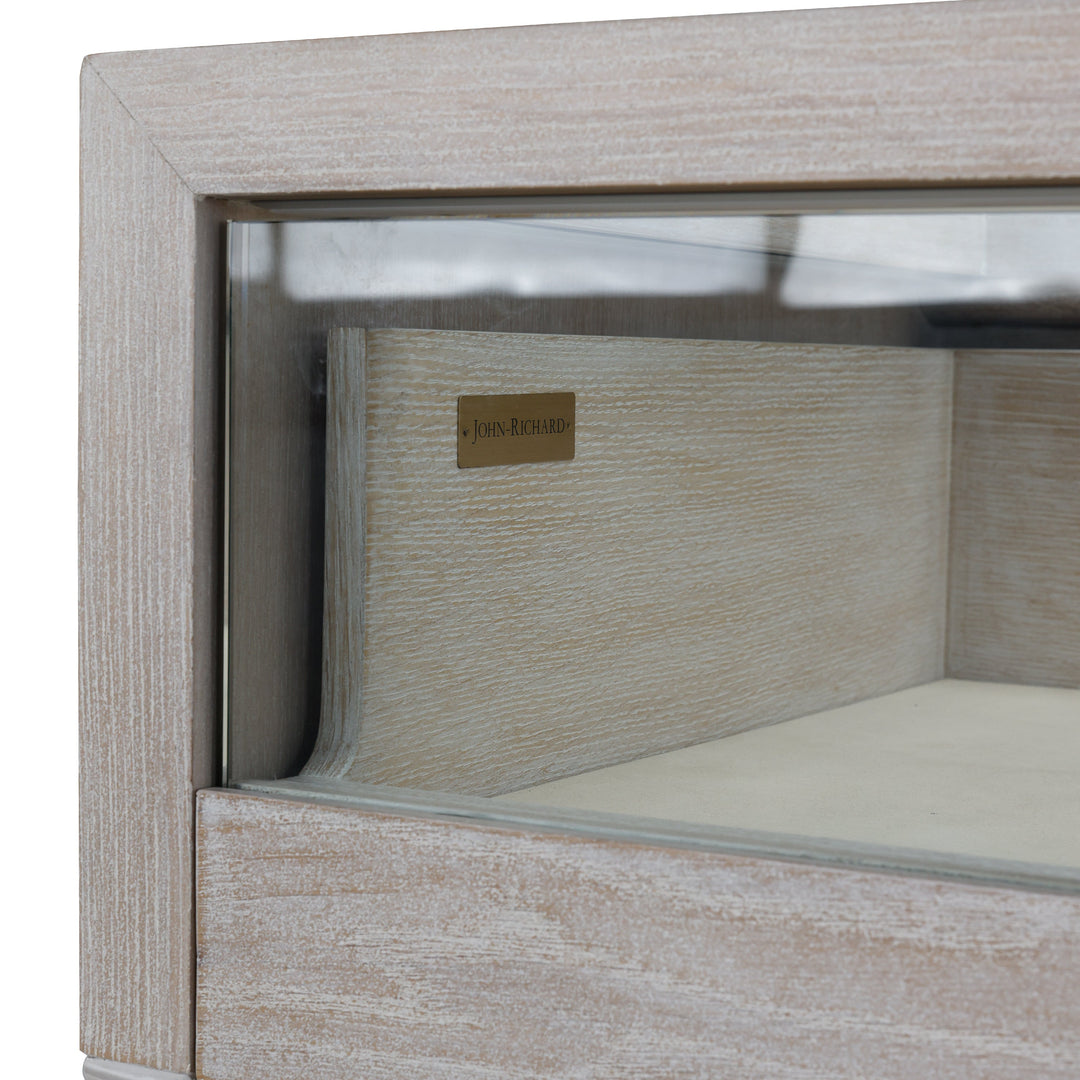 Galicia Two-Drawer Lighted Console Table