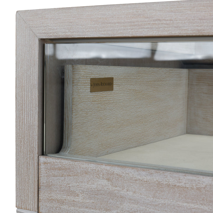 Galicia Two-Drawer Lighted Console Table