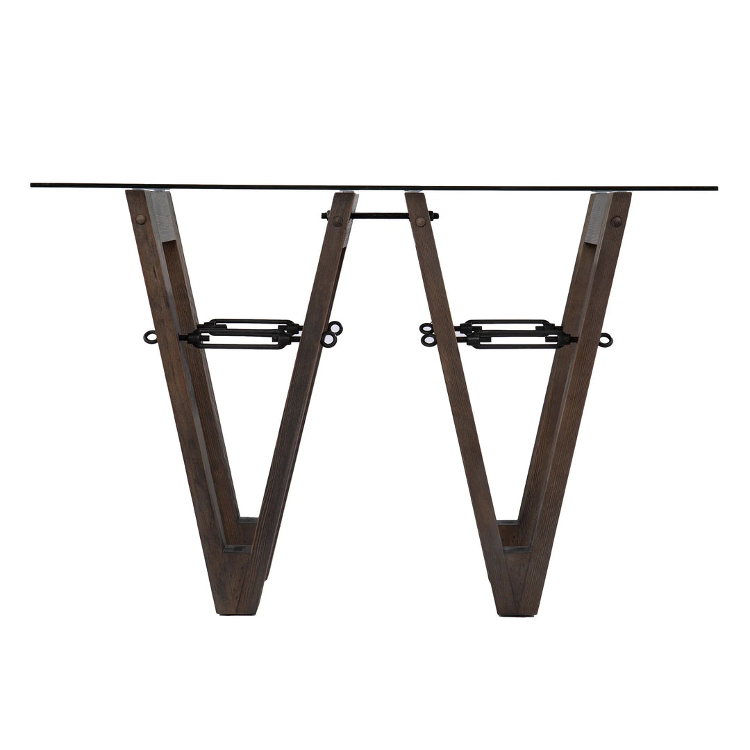 SwayLiving Garrinston Reclaimed Wood Console Table CONSOLE TABLES