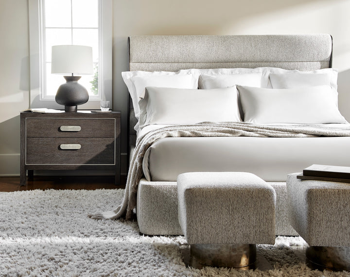 Prado Bench in Bright Graphite Finish