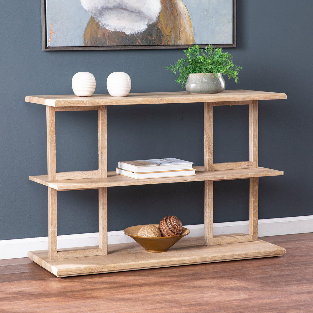 SwayLiving Markworth Geometric Console Table CONSOLE TABLES