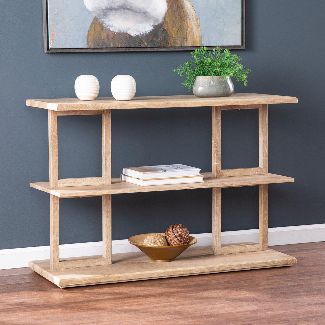 SwayLiving Markworth Geometric Console Table CONSOLE TABLES