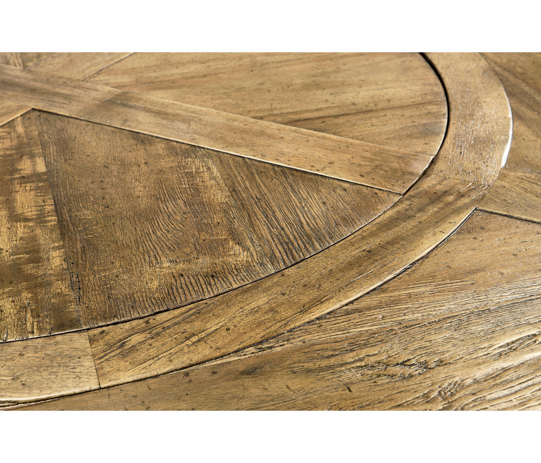 SwayLiving Casually Country Round 72" Solid Wood Dining Table DINING TABLES