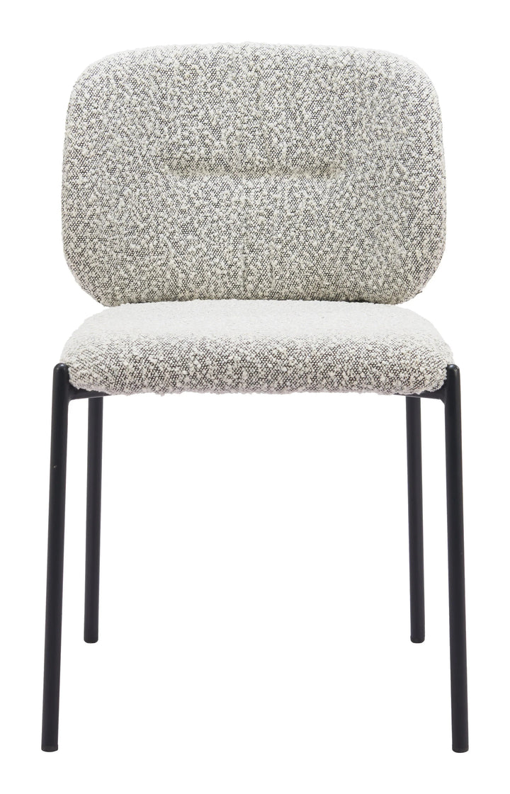 SwayLiving Plat Dining Chair (Set of 2) Gray DINING CHAIRS